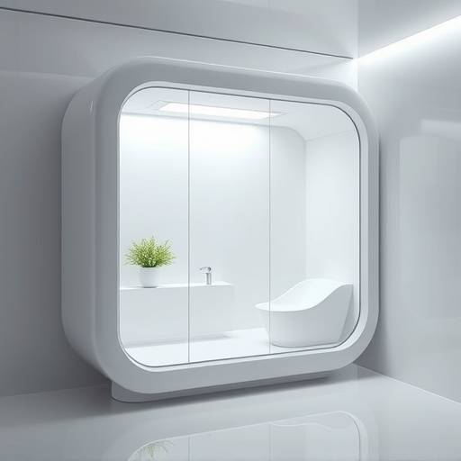 Diseño 3D de una celda moderna