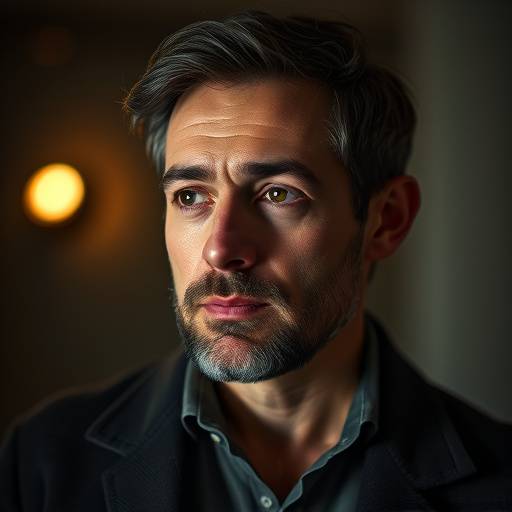 Portrait d'Antoine Dubois, acteur et professeur de cinéma